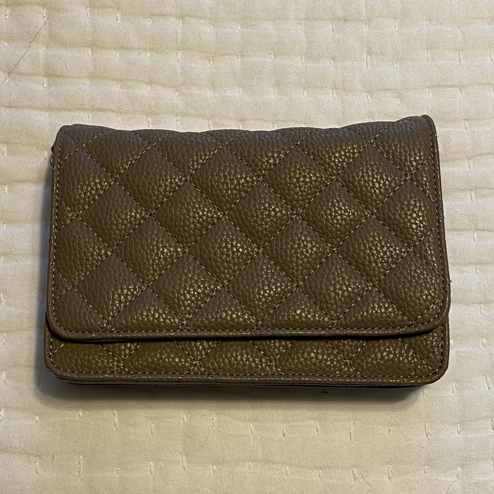 Neiman Marcus quilted leather bag